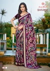 Shivani Vol 1 By Kashvi Dull Moss Viscose Border Sarees Wholesale Price In Surat